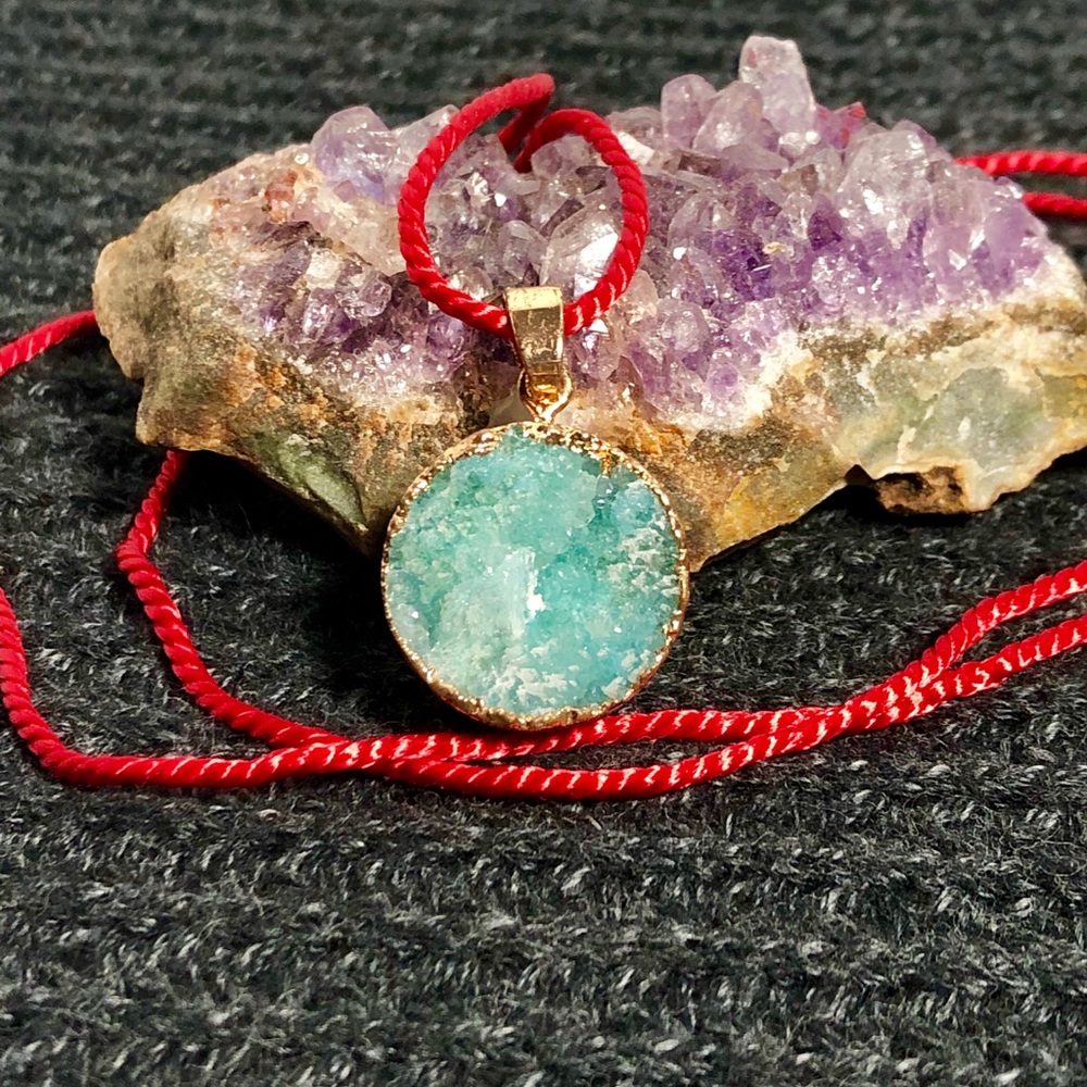 SALE❗️Artisen Turquoise Gold Plated Necklace